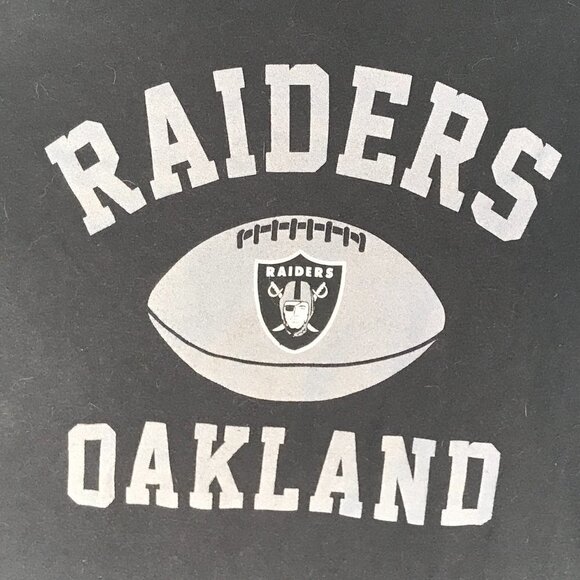 NFL Vintage Oakland Raiders Kids Small Tee Short Sleeve T Shirt - Picture 4 of 6
